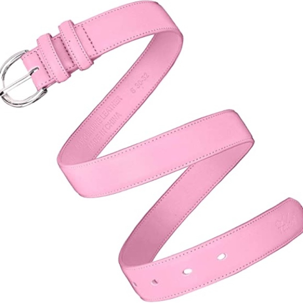 Leather belt